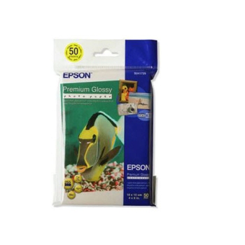 Epson Premium Glossy Photo Paper, 100 x 150 mm, 255g/m², 50 Sheets