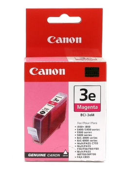 Canon BCI-3e Magenta Origial Inkjet Cartridge (BCI-3e Magenta)