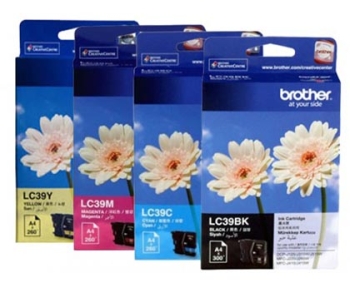Brother Yellow Ink Cartridges LC39Y
