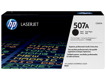 HP 507A Black Original LaserJet Toner Cartridge