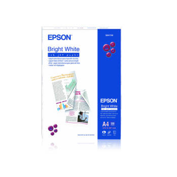 Epson Bright White Ink Jet Paper, DIN A4, 90g/m², 500 Sheets