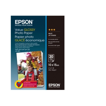 Epson Value Glossy Photo Paper 10x15cm 20 sheet