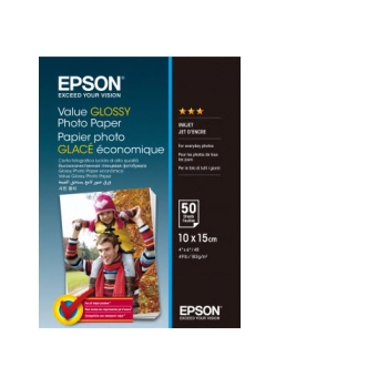 Epson Value Glossy Photo Paper 10x15cm 50 sheet
