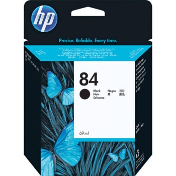 HP 84 Black Original Ink Cartridge (C5016A) - 69ml 