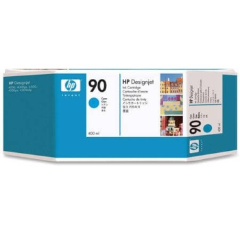 HP 90 Cyan Original Ink Cartridge (C5061A) - 400ml 