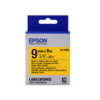 Epson Label Cartridge Strong Adhesive LK-3 Series 9mm (9m)