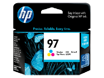 HP 97 Tri-color Original Ink Cartridge (C9363WA)