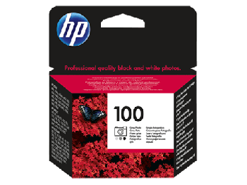 HP 100 Gray Photo Original Ink Cartridge (C9368AE)