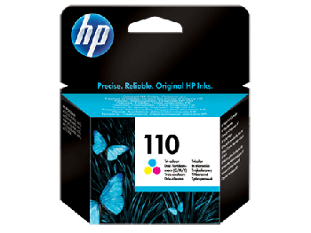 HP 110 Tri-color Original Ink Cartridge (CB304AE)