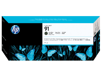 HP 91 Pigment Matte Black Original Ink Cartridge (C9464A) - 775ml