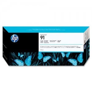 HP 91 Pigment Photo Black Original Ink Cartridge (C9465A) - 775ml