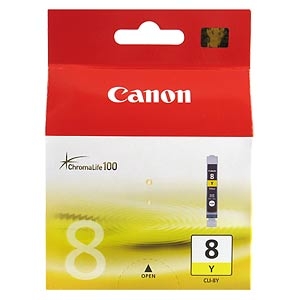 Canon CLI-8 Yellow Original Ink Cartridge (CLI-8Y)