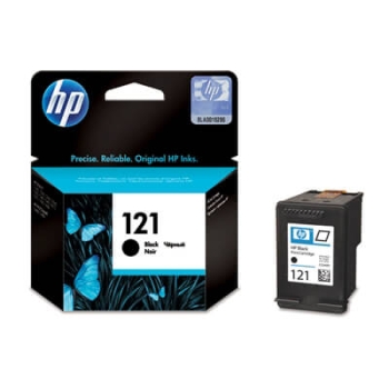 HP 121 Black Original Ink Cartridge (CC640HE)