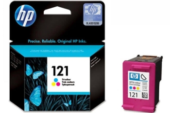 HP 121 Tri-color Original Ink Cartridge (CC643HE)