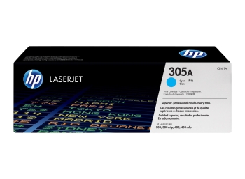 HP 305A Cyan Original LaserJet Toner Cartridge