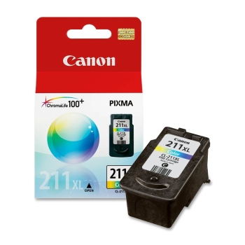 Canon CL-211 XL Color Original Ink Cartridge - High Yield