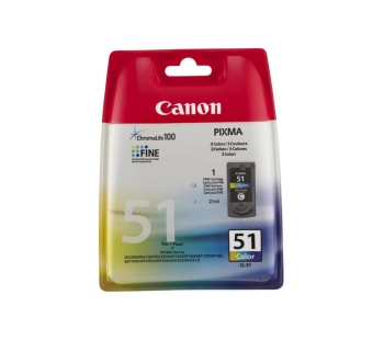 Canon CL-51 Color Original Ink Cartridge - High Yield