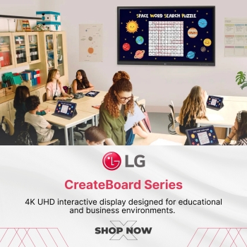 LG 75TR3DK 75'' UHD IR-Type Interactive Flat Panel