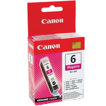Canon BCI-6 Magenta Original Inkjet Cartridge ( BCI-6M)