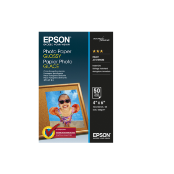 Epson 4" x 6" Photo Paper Glossy - 50 Sheets (200gsm)