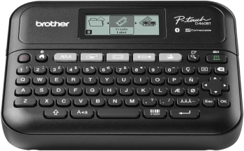 Brother PT‑D460BT Professional Label Maker with QWERTY Keyboard and USB Connectivity