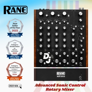 Rane MP2015 4-Channel Rotary Mixer with Dual USB Ports