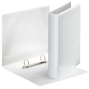 Ideal 1" 2 Ring Presentation Binder White A4 Size - Set of 10