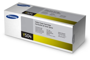 Samsung CLT-Y504S Yellow Color Toner Cartridge