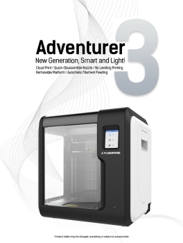 Flashforge Adventure 3 3D Printer