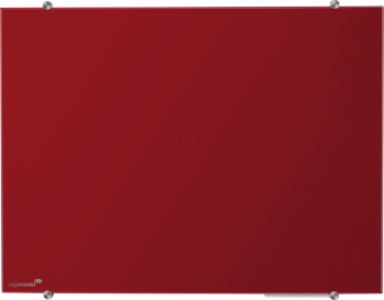 Legamaster 7-104754 90 x 120 cm Coloured Glassboard- Red