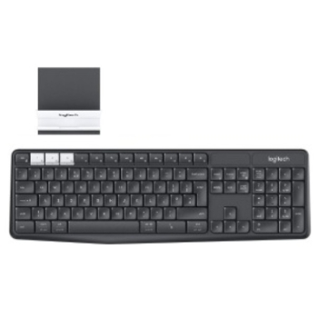 Logitech 920-008181K375S Multi-Device Wireless Keyboard & Stand Combo