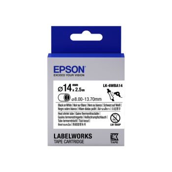 Epson Label Cartridge Heat Shrink Tube (HST) LK-6 D14mm (2.5m)