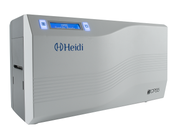 Heidi CP55-S00S3 Single Sided ID Card Printer Includes 1 YMCKO Ribbon, 100 Cards, 1 Cleaning Card