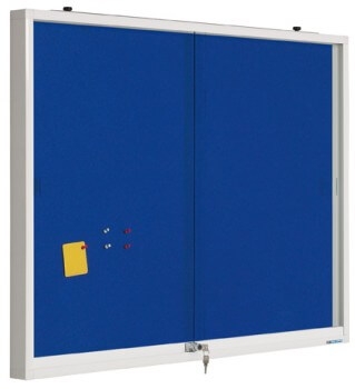 SMIT GLASS2WRITE Magnetic Glassboards (BLUE) 60 x 90 cm
