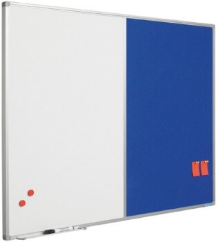 SMIT GLASS2WRITE Magnetic Glassboards (BLUE) 90 x 120 cm
