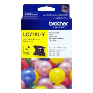 Brother LC-77XL Yellow Ink Cartridge